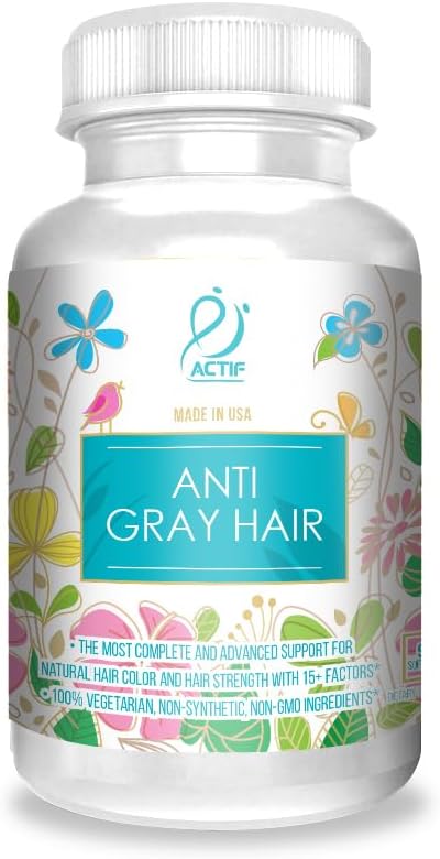 ACTIF Anti-Gray Hair Mega Support for Women - 90 Cápsulas