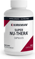 Kirkman Super Nu-Thera – Complete Multivitamin with Vitamin B6 and Magnesium – 360 Capsules – Hypoallergenic