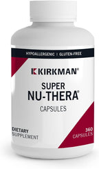 Kirkman Super Nu-Thera – Complete Multivitamin with Vitamin B6 and Magnesium – 360 Capsules – Hypoallergenic