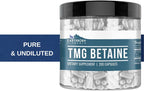 Earthborn Elements TMG Betaina Anhidra Trimethylglycine - 200 Cápsulas Puras sin Aditivos