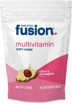 Bariatric Fusion Multivitamínico Masticable Bariátrico - Sabor Piña Cereza - 60 Unidades