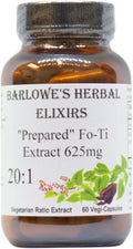 Fo-Ti | Extracto 20:1 de He Shou Wu | 625mg por Cápsula | 60 Cápsulas Vegetales | Suplemento Herbal Tradicional Chino | Sin Estearatos | Envase de Vidrio