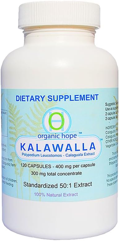 Kalawalla Esperanza Orgánica Polypodium Leucotomos 50:1 - 120 Cápsulas Veganas