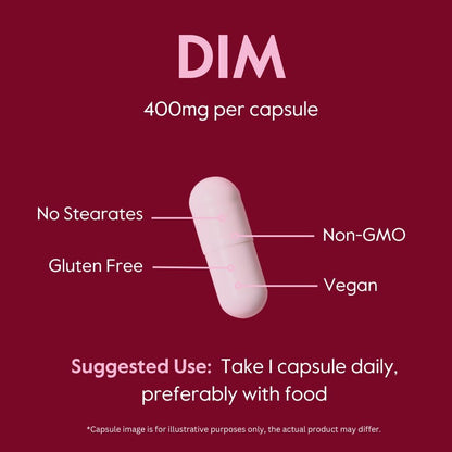 BESTVITE DIM (Diindolilmetano) 400mg con Bioperine - 120 Cápsulas Vegetales – Image 5