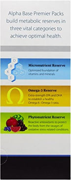 Ortho Molecular - Alpha Base Premier Packs - 60 COMP.