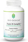 Bio-Design Super B Complex - Complejo de Vitaminas B Bioactivas, 90 Cápsulas