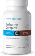 Cooper Complete Complejo de Berberina - 90 Cápsulas - Apoyo Metabólico, Salud Intestinal y Cardiovascular