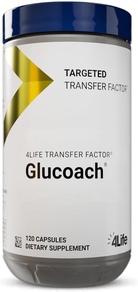 4Life Transfer Factor GluCoach, 120 Cápsulas Vegetales