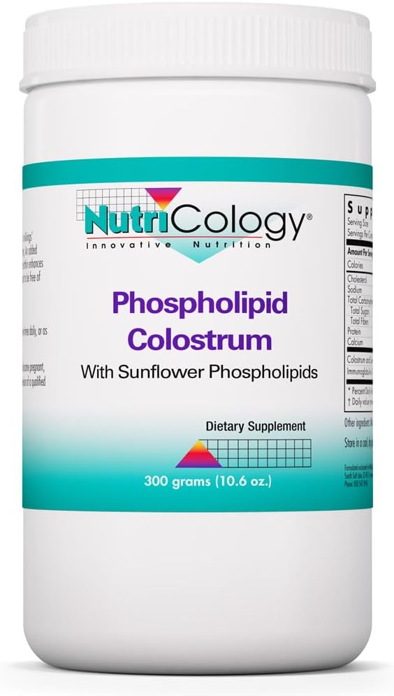 Allergy Research Group NutriCology Phospholipid Colostrum Powder - Calostro Bovino con Fosfolípidos - 300 g