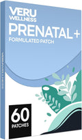 Veru Wellness Prenatal Plus Daily - Parches Prenatales con Folato, Calcio y Magnesio (60 Parches)
