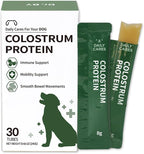 Doctor By Colostrum Protein para Perros y Cachorros – Suplemento de Proteína para Ganancia de Peso y Sistema Inmunitario – 30 Tubos