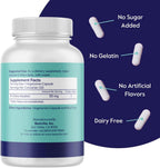 BESTVITE D-Chiro Inositol (120 Cápsulas Vegetales) - Sin Estearatos - Vegano - No Transgénico - Sin Gluten