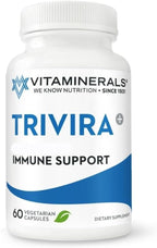 Vitaminerals TRIVIRA - Vitamina C, D3, Zinc, Hierbas y Prebióticos - 60 Cápsulas Vegetales