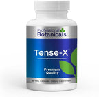 Professional Botanicals Tense-X - Vegan Stress Supplement, Helps the Body Achieve Mental and Physical Relaxation - 60 Vegetarian Capsules