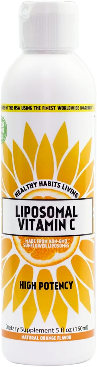 Healthy Habits Living Vitamina C Liposomal - 1000 mg por Servicio - 150 ml