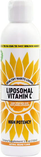 Healthy Habits Living Vitamina C Liposomal - 1000 mg por Servicio - 150 ml