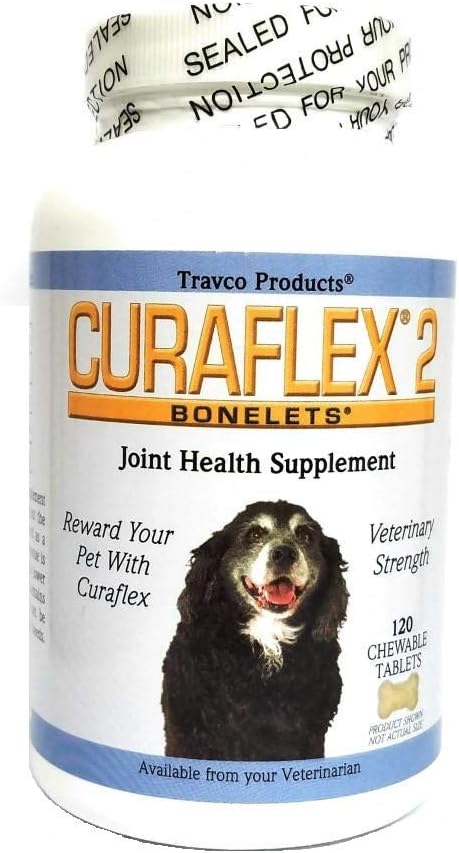 Curaflex 2 Bonelets, 120 Masticables para Perros