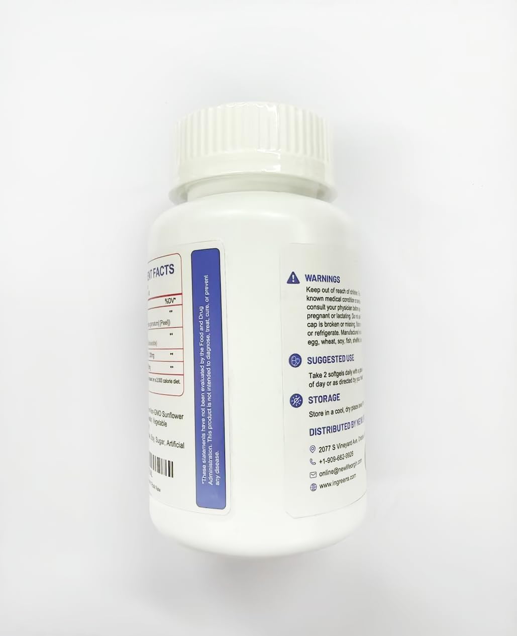 inGreens Urolithin A 1000mg con NAD+, CoQ10 y Resveratrol (5 Paquetes)