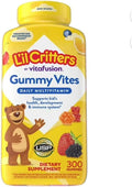 Gummy Vites Multivitamínico Infantil, 300 Gominolas – Nutrición Diaria Esencial para Niños