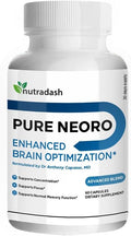 Pure Neoro Enhancer Brain Optimization - Suplemento para el Cerebro (60 Cápsulas)