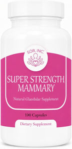 SOR, Inc. Super Strength Mammary Fórmula de Mejora del Pecho, 100 Cápsulas
