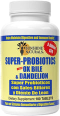 Sunshine Naturals Super Probióticos 100 Cápsulas