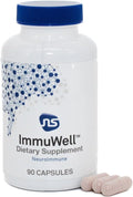NeuroScience ImmuWell - 90 Cápsulas - Complemento Inmunológico y Cognitivo con Vitamina C, Zinc y Saúco