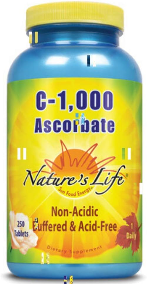 Nature's Life C-1,000 Ascorbato 250 comprimidos