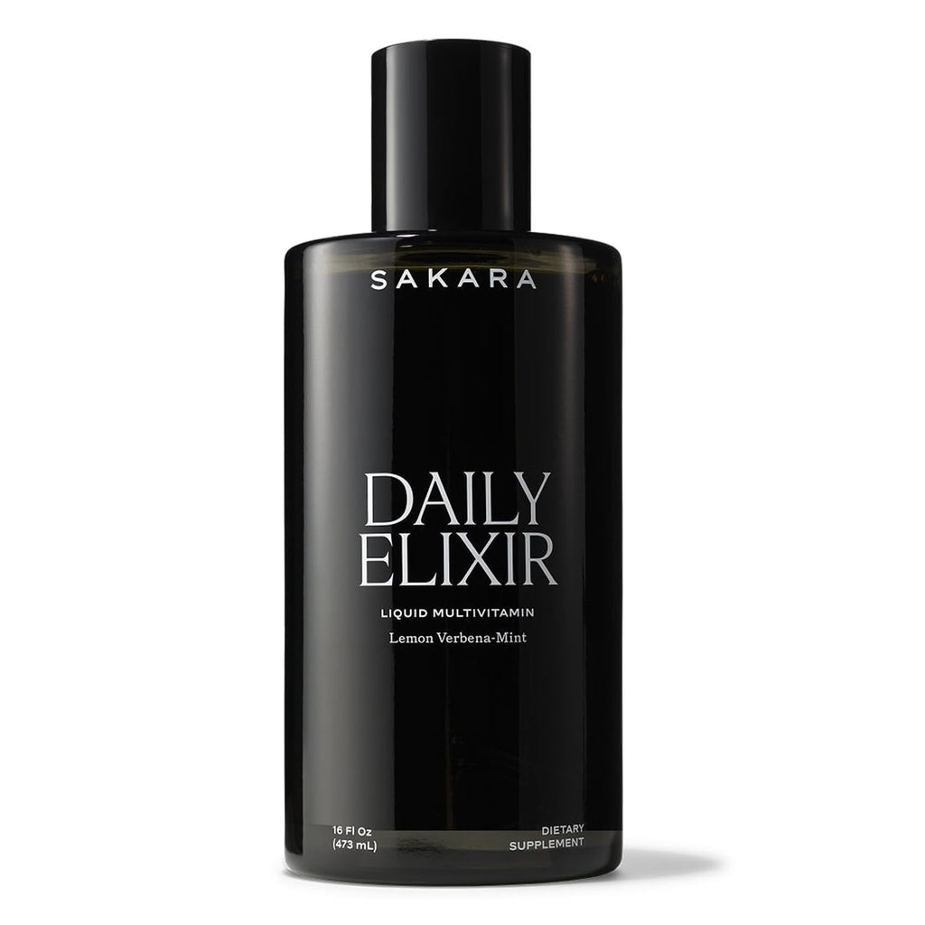 SAKARA Daily Elixir Multivitamínico Líquido - Fórmula de Alta Absorción, 473 ml