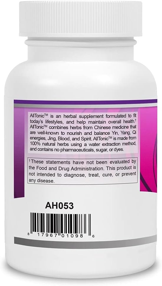 AllTonic™ - Suplemento Herbal de Medicina Tradicional China