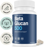 Better Way Health Beta Glucano 500 - 60 Cápsulas - Alta Pureza 1,3/1,6