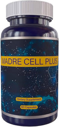 Madre Cell Plus - Potenciador de Células Madre con la AFA más Pura, Alga Verde Azul Sin Gluten - 60 Cápsulas