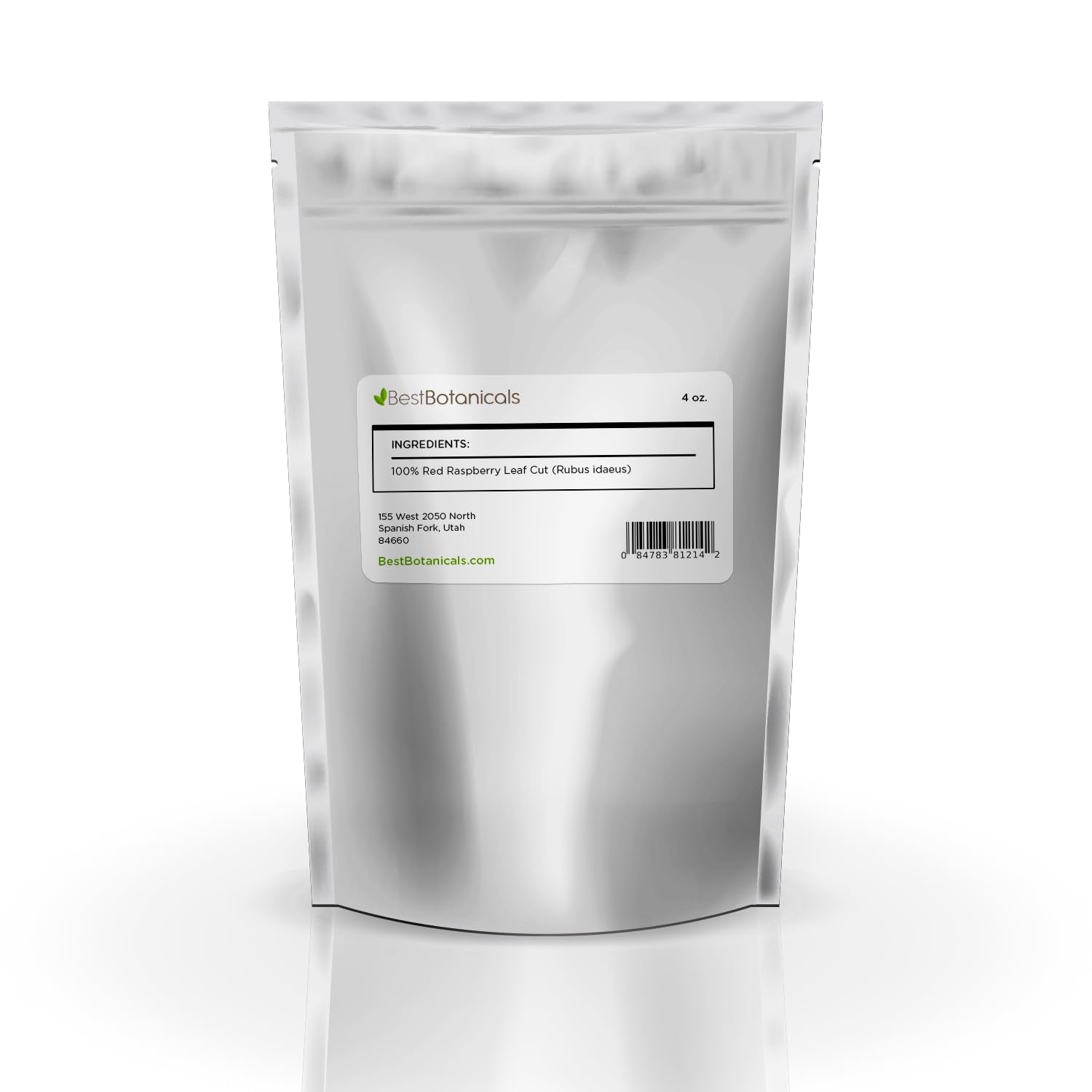Best Botanicals Hoja de Frambuesa Roja Cortada 4 oz (113 g)