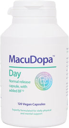 MacuDopa Day Cápsulas 700 mg, 63% Levodopa (L-Dopa), 120 Cápsulas Veganas