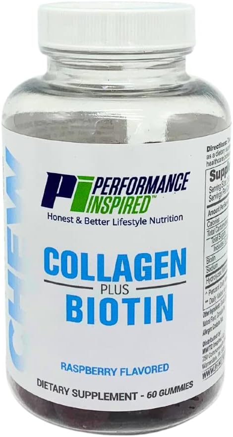PERFORMANCE INSPIRED Nutrition Collagen + – Colágeno marino hidrolizado : péptidos de bajo peso molecular que – Image 1
