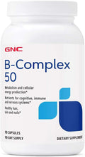 GNC B-Complex 50 - 90 Cápsulas (90 Porciones)