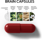 Neutonic Nootropic Brain Supplement – 90 Cápsulas – 1 Mes de Suministro – para Hombres y Mujeres – Apoya Memoria, Claridad Mental y Función Cognitiva