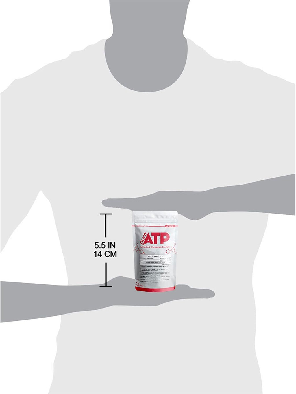 BulkStimulants Pure ATP Adenosine Triphosphate Powder (20 g)