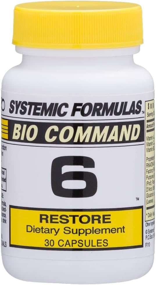 Systemic Formulas 6- Restore – Apoya el ciclo natural de curación: Contribuye a los mecanismos propios del cuerpo – Image 1