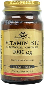 Solgar Vitamina B-12 1000 mcg - 100 Nuggets