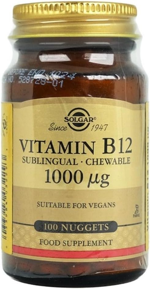 Vitamina B-12 1000mcg Solgar 100 Pepitas