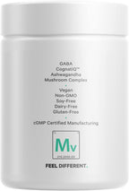 Codeage Meditate Vitaminas+ Suplemento - CognatiQ, DHH-B, GABA, Ashwagandha, Setas Orgánicas, Arándanos - 60 Cápsulas