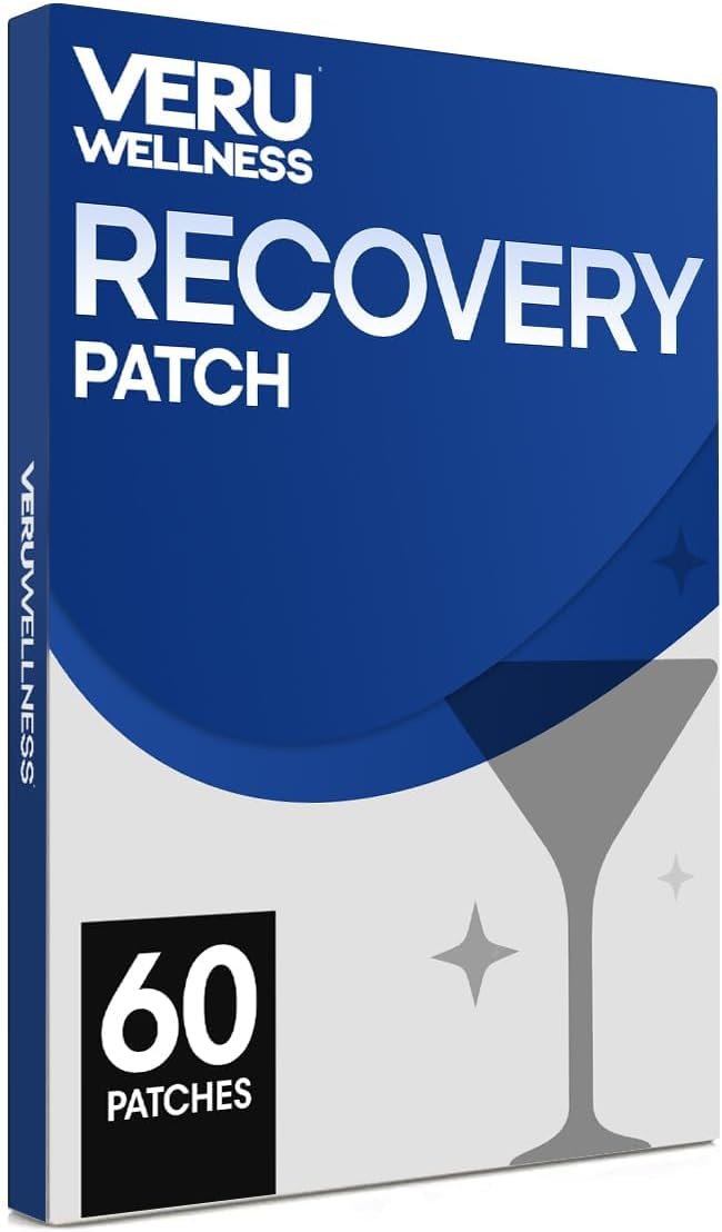 Veru Party Recovery Patch – Defensa Natural Antes o Después de la Fiesta – 60 Parches