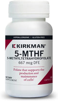 Kirkman 5-MTHF - 5-Metiltetrahidrofolato - Folato Activo para el Mantenimiento Celular