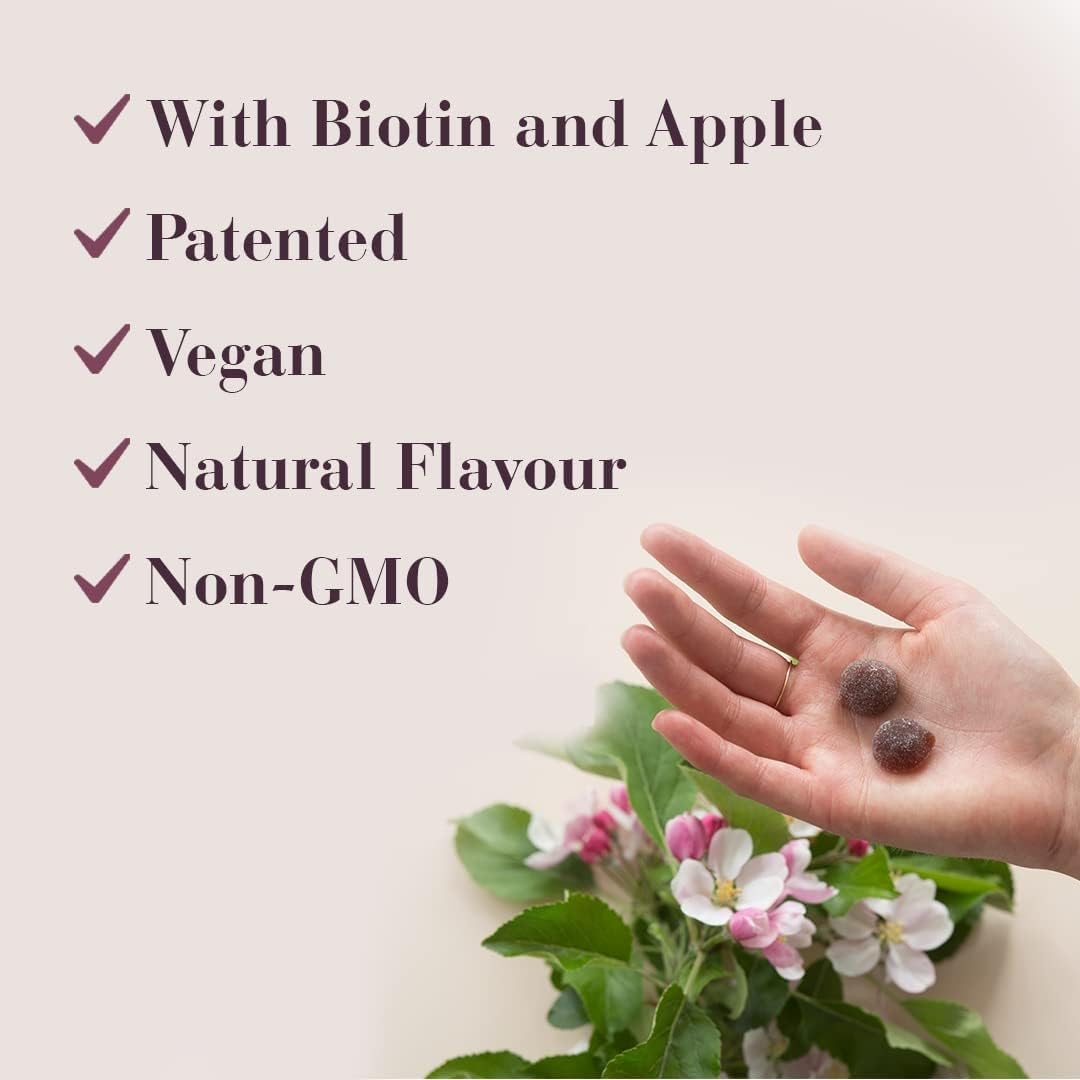 NEW NORDIC Gominolas de Biotina para el Cabello – 60 uds