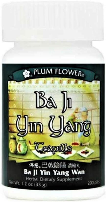 Ba Ji Yin Yang Teapills (Ba Ji Yin Yang Wan) - 200 píldoras