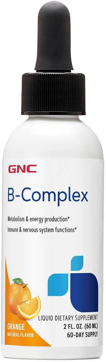 GNC B-Complex Liquid - Complejo B Líquido - 60 Dosis