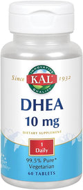 KAL DHEA-10 Comprimidos, 10 mg, 60 Comprimidos