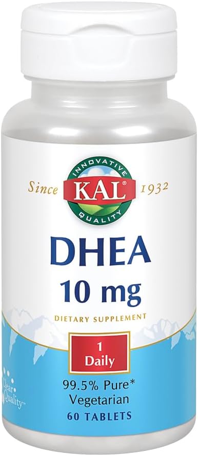 KAL DHEA-10 Comprimidos, 10 mg, 60 Comprimidos