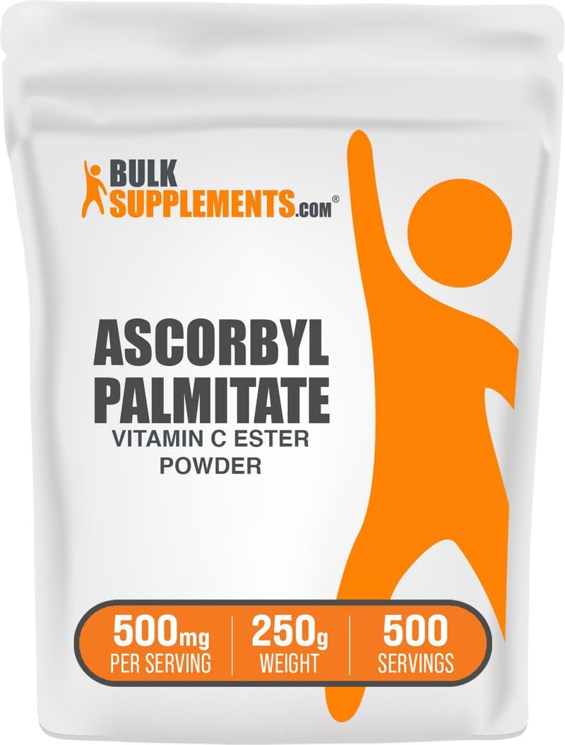 Ascorbato de Palmitato en Polvo - Vitamina C Éster, 500 mg por Ración, 500 g